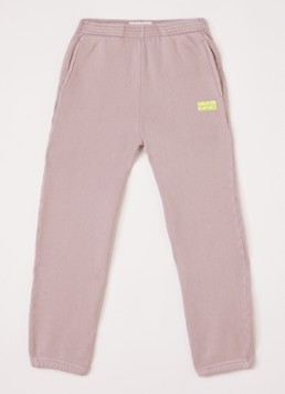 American Vintage Meisjes Izubird loose fit korte joggingbroek met logo in de kleur Oudroze, maat: 11Y = 146