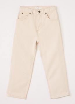 American Vintage Meisjes Snopdog regular fit jeans met gekleurde wassing in de kleur Ivoor, maat: 13Y = 158
