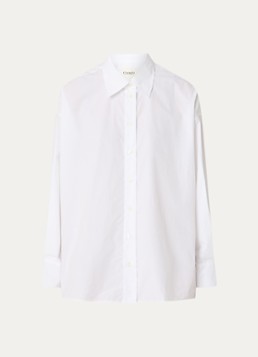 CLOSED Dames Blouse met kraag in de kleur Wit