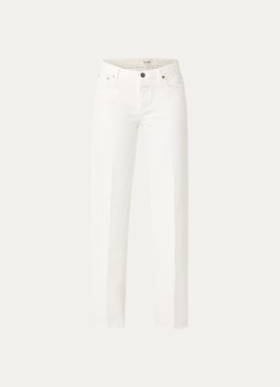 CLOSED Dames Gillan high waist loose fit jeans met gekleurde wassing in de kleur Creme