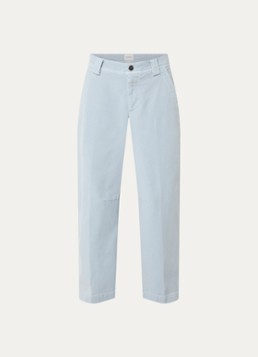 CLOSED Dames Romi high waist straight leg jeans met lichte wassing in de kleur Lichtblauw
