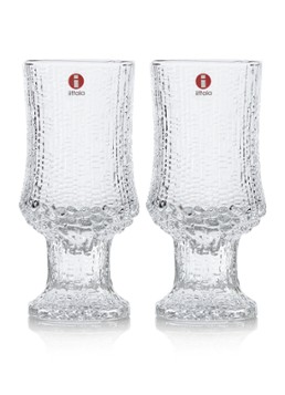 Iittala Witte wijnglas 16 cl set van 2 Transparant - Deal