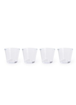Iittala Kartio drinkglas 21 cl set van 4 Transparant - Deal