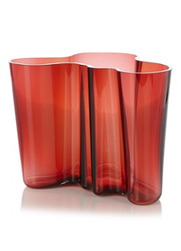 Iittala Alvar Aalto vaas 16 cm Rood - Deal