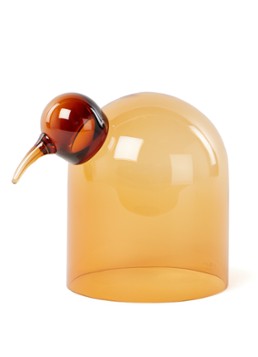 Iittala Anna vogel van glas 21 cm Oranje - Deal