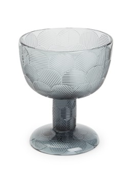 Iittala Miranda schaal op voet 11,5 cm Donkergrijs - Deal