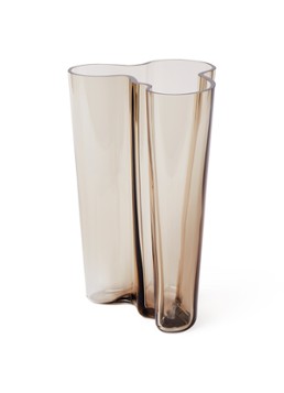 Iittala Alvar Aalto vaas 25 cm Bruin - Deal