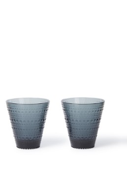 Iittala Kastehelmi drinkglas 30 cl set van 2 Donkergrijs - Deal
