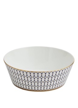 Wedgwood Renaissance Gold saladeschaal 25 cm Donkerblauw - Deal