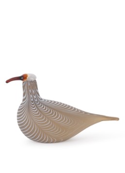 Iittala Curlew vogel van glas 35 cm Zand - Deal