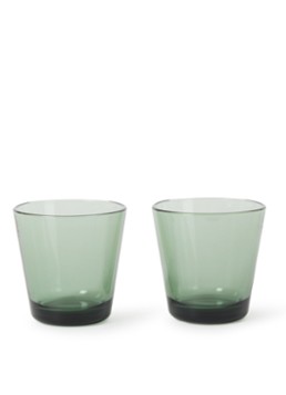 Iittala Kartio drinkglas 21 cl set van 2 Groen - Deal