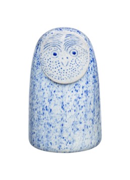 Iittala Rospuutto uil ornament 16,5 cm Blauw - Deal