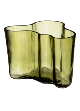Iittala Alvar Aalto vaas 14 cm Mosgroen - Deal