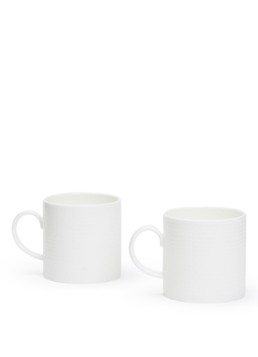 Wedgwood Gio kopje 29,3 cl set van 2 Wit - Deal