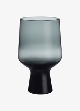 Iittala Solare longdrinkglas 40 cl set van 2 Donkergrijs