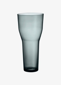 Iittala Solare Tall vaas 26 cm Donkergrijs - Deal