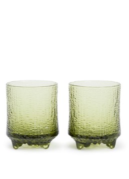 Iittala Ultima Thule drinkglas 20 cl set van 2 Mosgroen