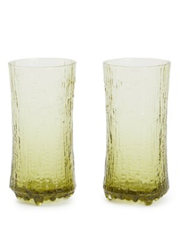 Iittala Ultima Thule champagneglas 18 cl set van 2 Mosgroen - Deal