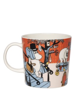 Moomin Arabia Moomin Holiday Rush mok 30 cl Oranje - Deal