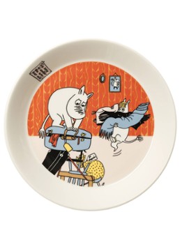 Moomin Arabia Moomin Holiday Rush ontbijtbord 19 cm Oranje - Deal