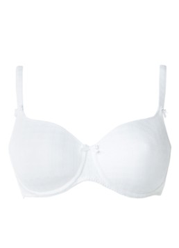 PrimaDonna Dames Madison voorgevormde beugel bh met ruitdessin in de kleur Wit