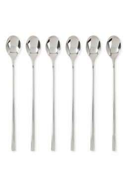 JURA Latte Macchiato lepel 6-delig Zilver - Deal