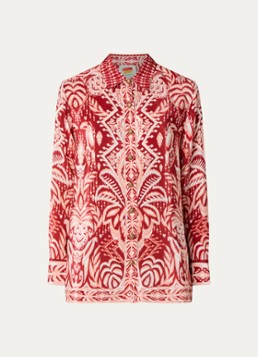 Farm Rio Dames Blouse met print in de kleur Rood