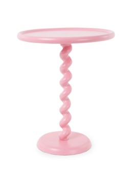 POLSPOTTEN Twister bijzettafel 56 cm Roze - Deal