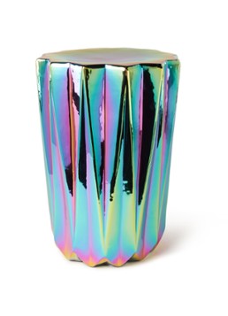 POLSPOTTEN Oily Folds kruk 32 cm Multicolor - Deal