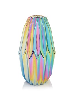 POLSPOTTEN Oily Folds vaas 34 cm Multicolor - Deal