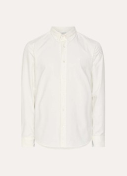 Carhartt WIP Heren Bolton overhemd met logoborduring in de kleur Blauwgrijs, maat: M