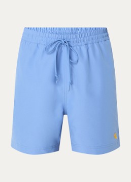 Carhartt WIP Heren Chase zwemshorts met steekzakken in de kleur Blauw, maat: M