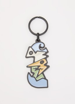 Carhartt WIP Dames Cubist sleutelhanger 6 cm in de kleur Multicolor, maat: One Size