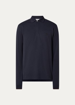 Jacob Cohën Heren Regular fit polo van piqué katoen in de kleur Donkerblauw, maat: XL