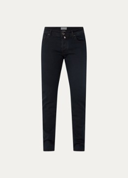 Jacob Cohën Heren Nick slim fit jeans met gekleurde wassing in de kleur Indigo, maat: 30
