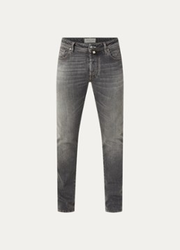 Jacob Cohën Heren Slim fit jeans met gekleurde wassing in de kleur Grijs, maat: 31