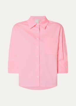 Josephine & Co Dames Blayne blouse met borstzak in de kleur Roze