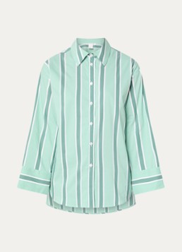 Josephine & Co Dames Bastian blouse met streepprint in de kleur Mint