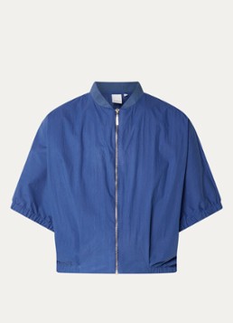 Josephine & Co Dames Benedict cropped jack met vleermuismouw in de kleur Royalblauw