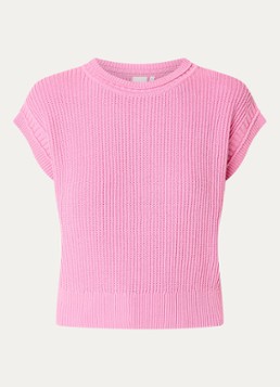 Josephine & Co Dames Bailee grofgebreide spencer met stretch in de kleur Roze