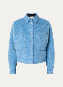 IRO Dames Domal jack van wol in de kleur Blauw