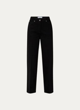 IRO Dames Thimeo high waist wide leg jeans met steekzakken in de kleur Zwart