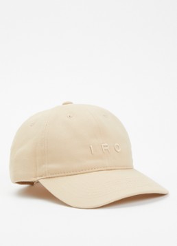 IRO Dames Neo pet logoborduring in de kleur Beige