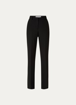 IRO Dames Marila high waist bootcut fit pantalon met persplooi in de kleur Zwart