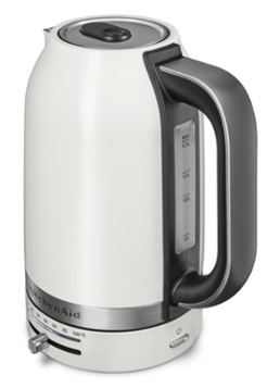 KitchenAid Waterkoker met temperatuurregeling 1,7 liter Wit - Deal