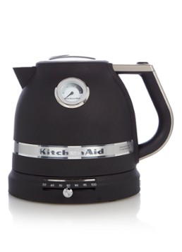KitchenAid Artisan waterkoker 1,5 liter 5KEK1522 - Vulkaanzwart Zwart - Deal