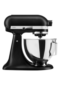 KitchenAid Artisan keukenmachine met kantelbare kop 4,3 liter 5KSM95PS Zwart - Deal