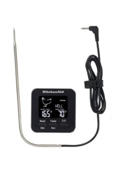 KitchenAid Digitale thermometer met timer Zwart - Deal