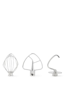 KitchenAid Accessoireset voor mixer-keukerobot 5KSM5TH3PSS set van 3 Zilver - Deal