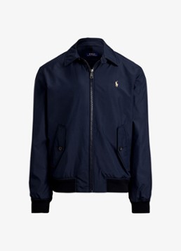 Ralph Lauren Heren Southland jack met klepzakken en logoborduring in de kleur Collection Navy / Donkerblauw